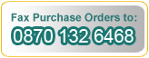 FAX Orders to : 0870 132 6468 for Laptop / Notebook parts