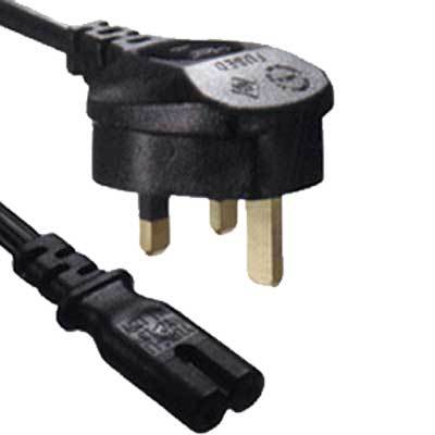 OA5 - UK Mains lead and plug. Figure 8 fitting. for All Laptops